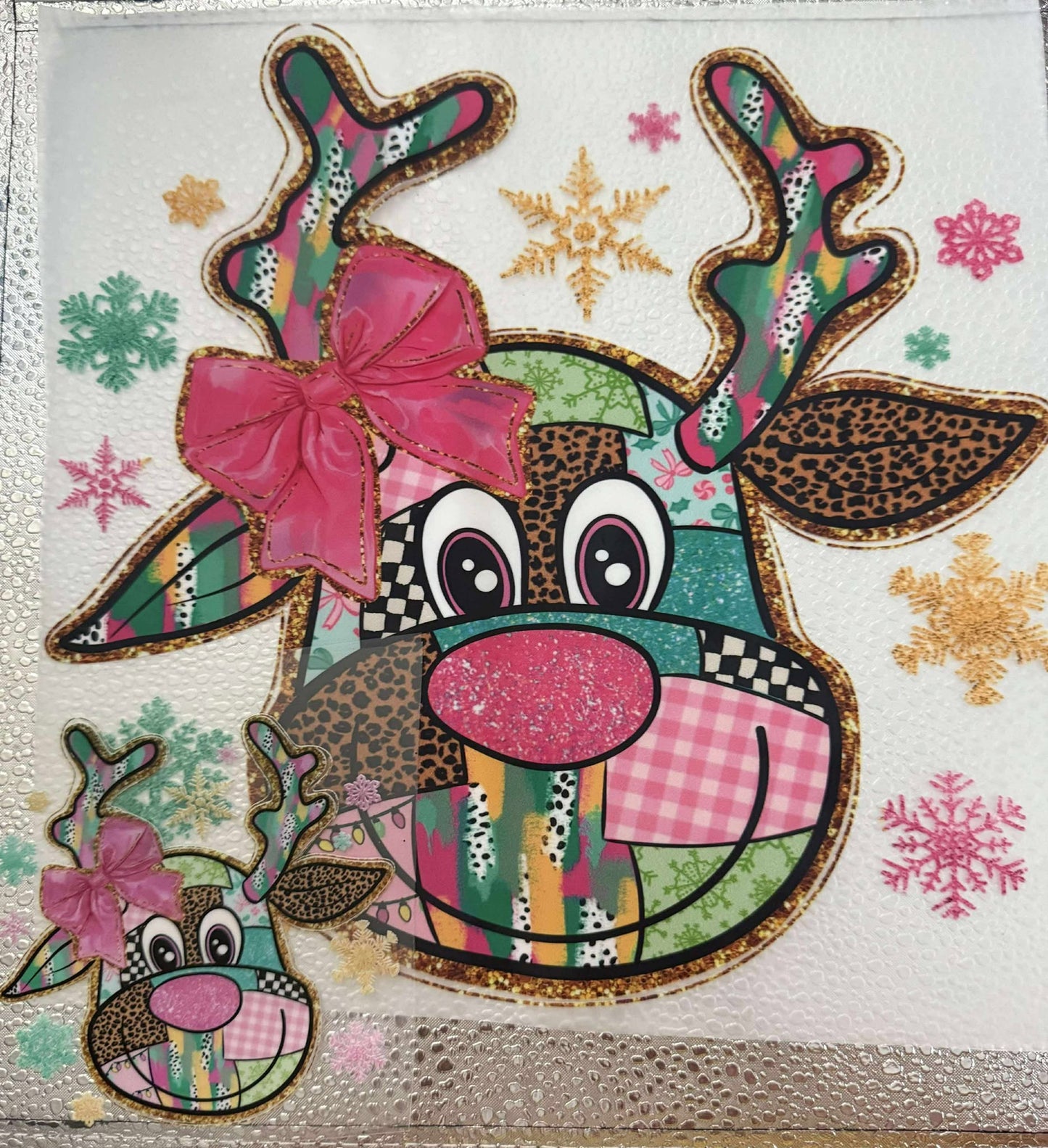 REINDEER TEE AND CUP MATCHING SET