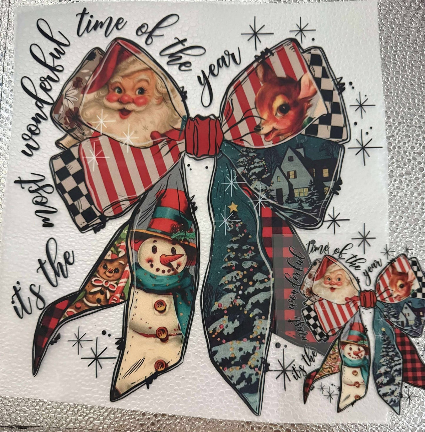 CHRISTMAS BOW SHIRT/CUP SET