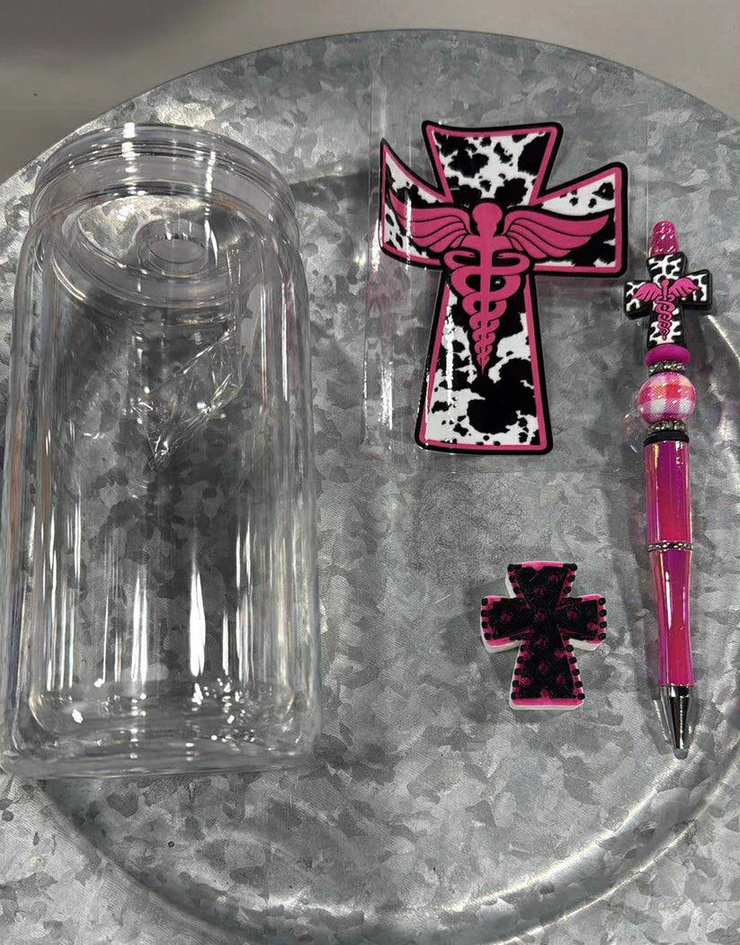 16oz Nurse Snow Globe Set.