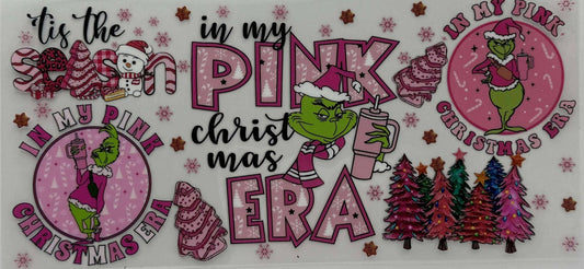 PINK CHRISTMAS ERA GRINCH