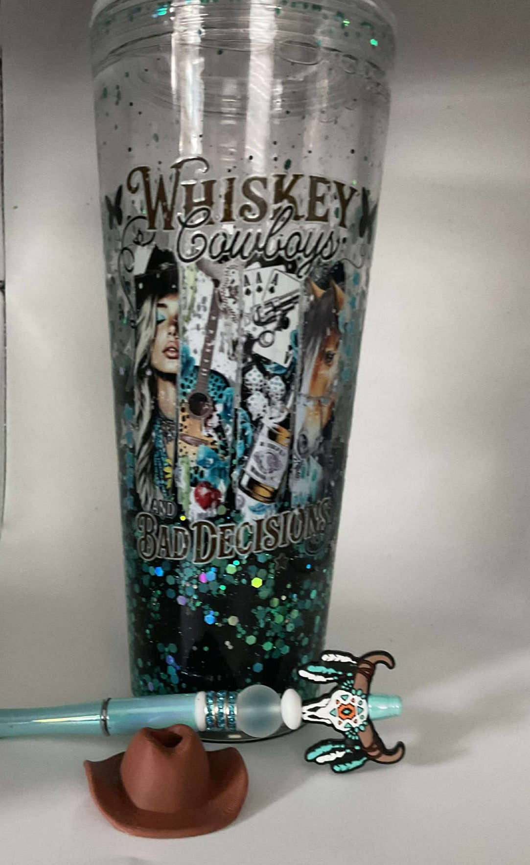 WESTERN 24OZ SNOWGLOBE CUP