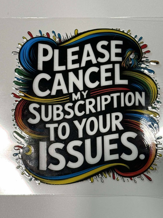 CANCEL MY SUBSCRIPTION