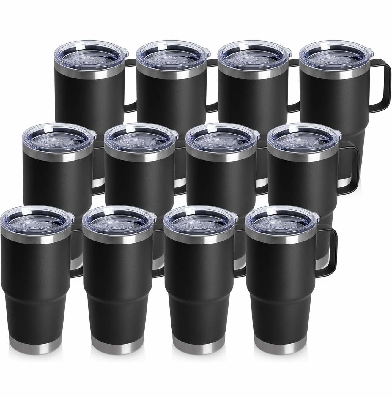 20 oz STAINLESS STEEL TUMBLER WITH HANDLE