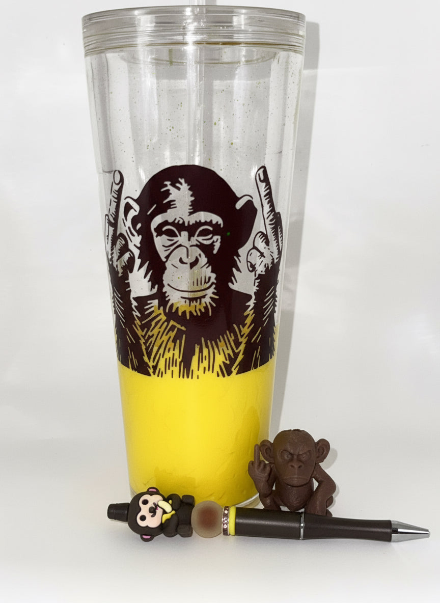 MONKEY 24OZ SNOWGLOBE