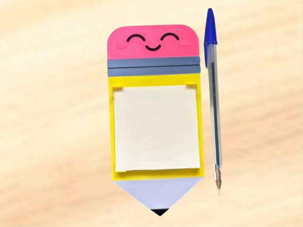 Pencil Sticky Note Holders
