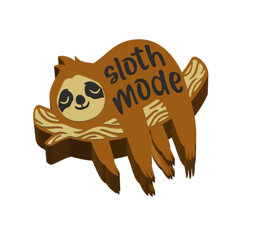 SLOTH MODE STRAW TOPPER