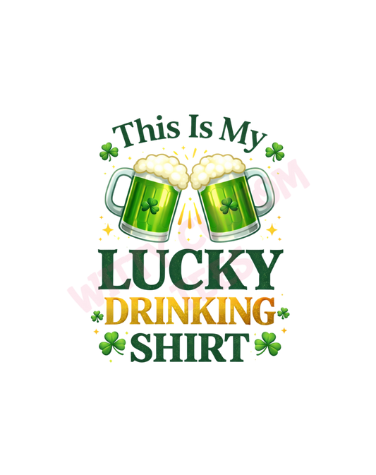 LUCKY DRINKING SHIRT